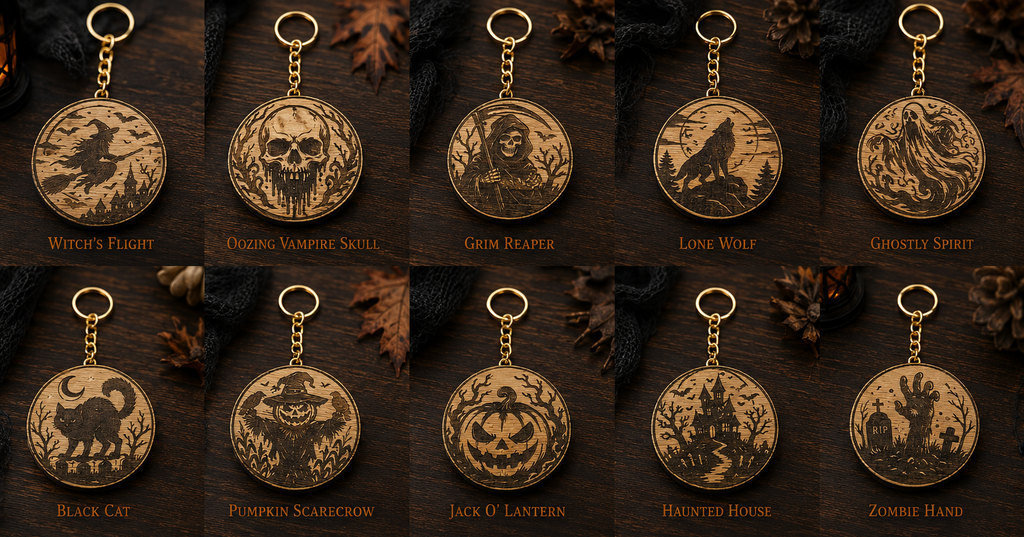 Halloween Keychains